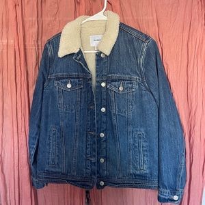 Sherpa lined Jean jacket